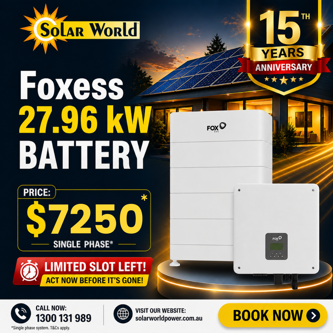 27.96 kw Foxess Battery Package