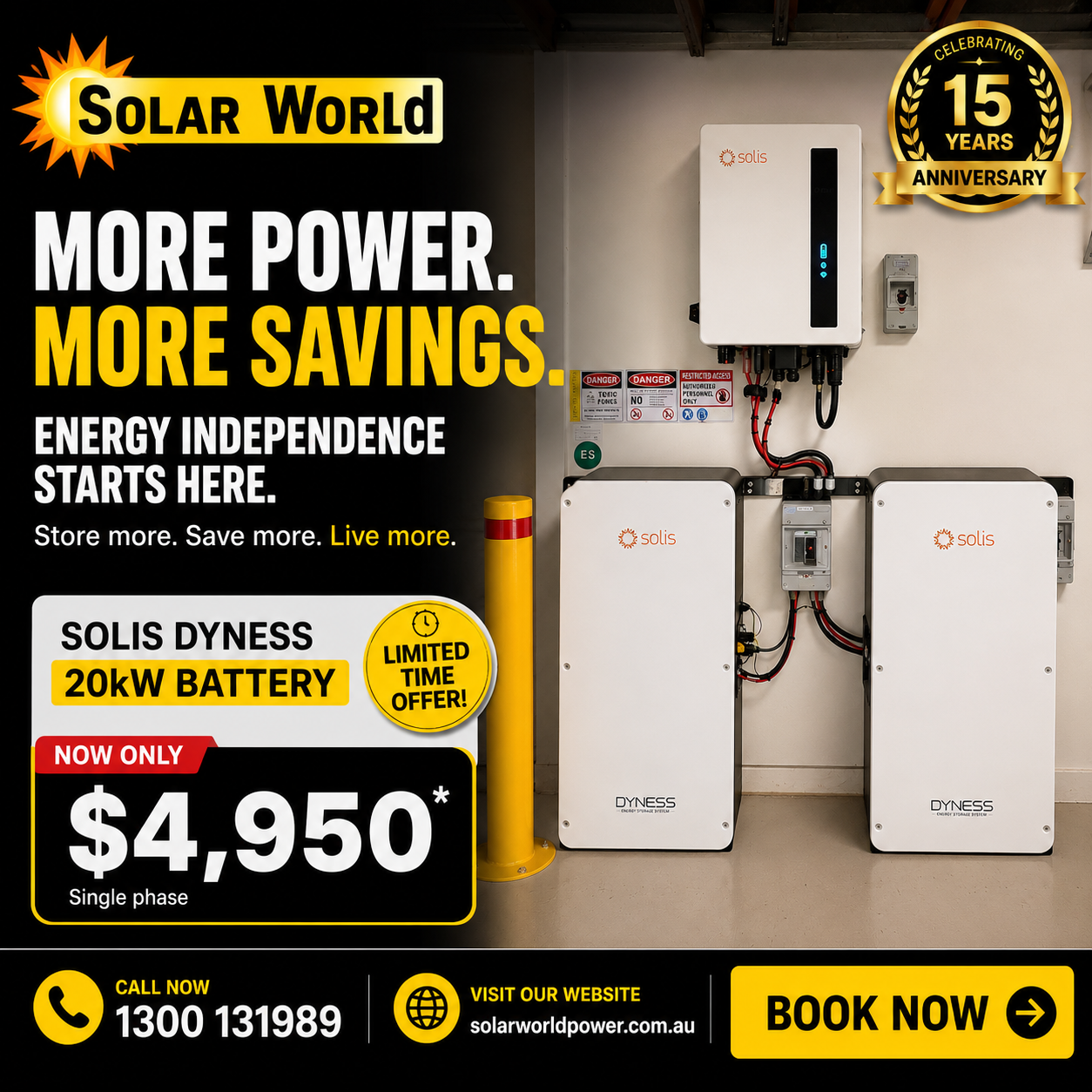 Solis Dyness 20kw  Battery Package